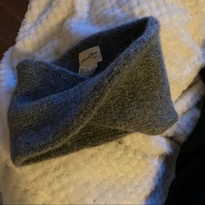 Gray Wrapped Head Scarf